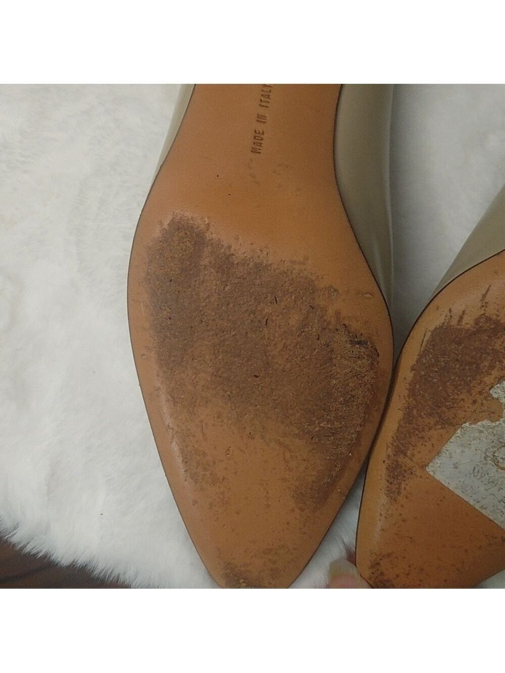 Vintage Salvatore Ferragamo Spectator Pumps 10AA Made In Italy Black/Taupe - Picture 7 of 11